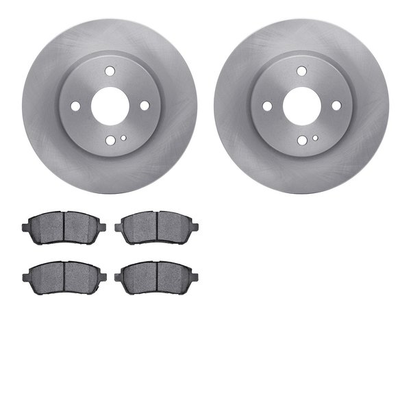 Dynamic Friction Co 6302-80072, Rotors with 3000 Series Ceramic Brake Pads 6302-80072